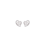 Sparkling Heart Pearl Set – CZ-Studded Love | Krishna Pearls and Jewellers