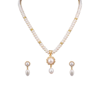 Graceful Elegance Pearl Jewelry Set | Krishna Pearls and Jewellers
