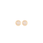 Golden Blossom Pearl Set Freshwater Pearl | Krishna Pearls and Jewellers