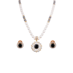 Ornate Radiance Pearl Jewelry Set | Krishna Pearls and Jewellers