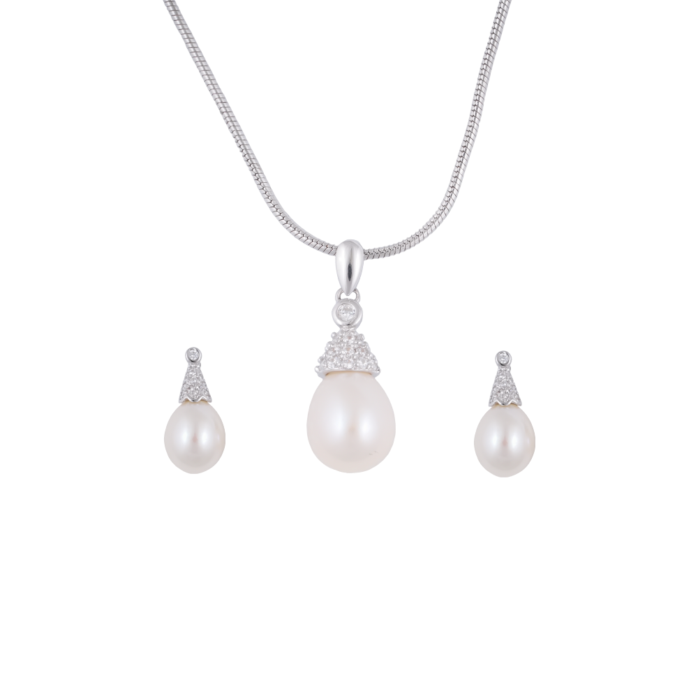 Timeless Teardrop Pearl Elegance Freshwater | Krishna Pearls and Jewellers