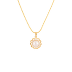 Golden Blossom Pearl Set Freshwater Pearl | Krishna Pearls and Jewellers