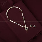 Ornate Radiance Pearl Jewelry Set | Krishna Pearls and Jewellers