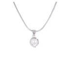 Lunar Grace ROUND Pearl Pendant & Earrings | Krishna Pearls and Jewellers