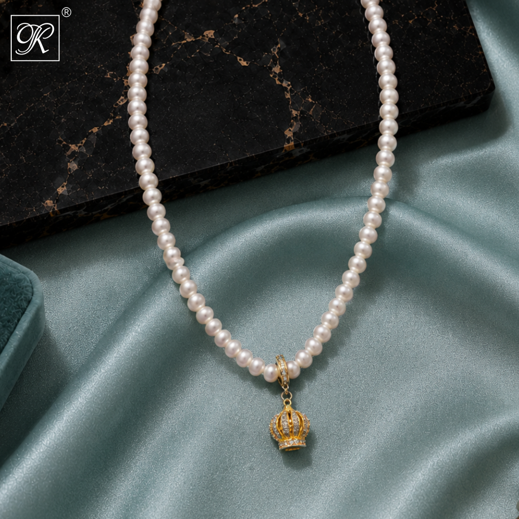 Pearl Majesty Drop Pendant String | Krishna Pearls and Jewellers