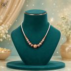 MULTICOLOR CENTREPIECE FOCAL PEARL NECKLACE