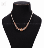 MULTICOLOR CENTREPIECE FOCAL PEARL NECKLACE | Krishna Pearls and Jewellers