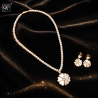Celestial Radiance Pearl Jewelry Set