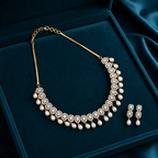 Crystal Royale Drop Pearl Necklace Set