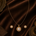 Royal Radiance Pearl Jewelry Set Freshwater — view 1 — pearl jewellery — Krishna Pearls Hyderabad