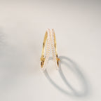 Freshwater Pearl Bangles Pair in Gold Finish | Elegant Pearl Kada Bangles for Women