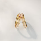 Freshwater Pearl Bangles Set with Pink Stone Accents | Designer Gold Finish Pearl Kada Bangles for Women