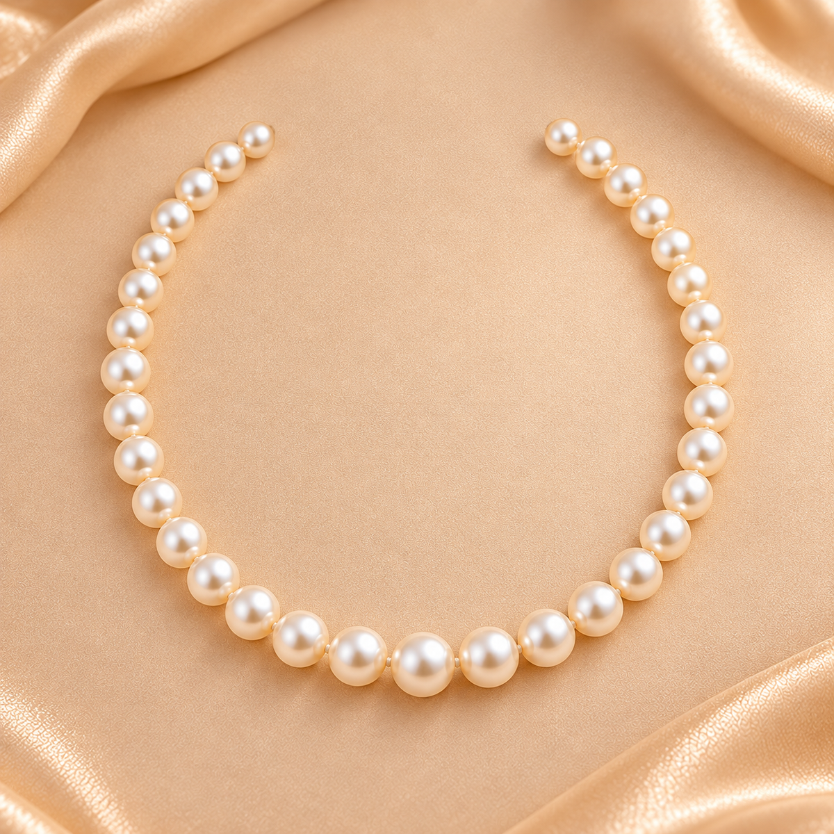 Pearl Necklace, Earrings & Bracelet Set for Women | Elegant 3-Piece Pearl Jewellery Set | Krishna Pearls and Jewellers