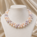 Multicolor Pearl Choker Necklace