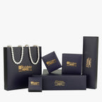 5-STRAND WHITE RICE PEARL NECKLACE SET WITH | Krishna Pearls and Jewellers