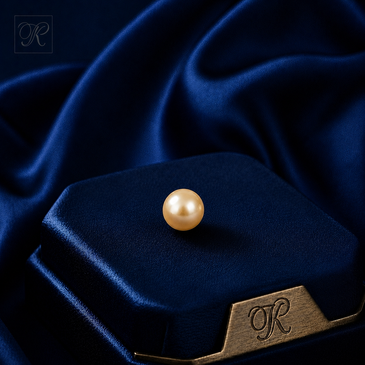 Single Loose Golden South Sea Pearl Golden | Krishna Pearls and Jewellers