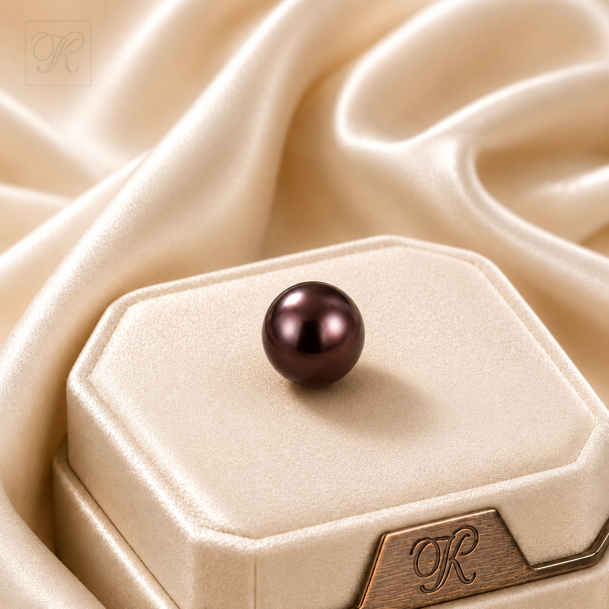 Single Loose Tahiti Black Greyish Pearl | Krishna Pearls and Jewellers