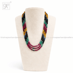 MULTI-STRAND BEADED NECKLACE | TRADITIONAL | Krishna Pearls and Jewellers