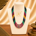MULTI-STRAND BEADED NECKLACE | TRADITIONAL | Krishna Pearls and Jewellers
