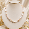 Natural Freshwater Pearl Seed Mala – Elegant Baroque Pearl Necklace | Krishna Pearls and Jewellers