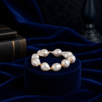 Organic Luxe: Baroque Pearl Bracelet with — view 1 — pearl jewellery — Krishna Pearls Hyderabad