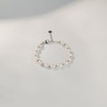 Freshwater Pearl Bracelet | Sterling Silver Adjustable Pearl Bracelet for Women