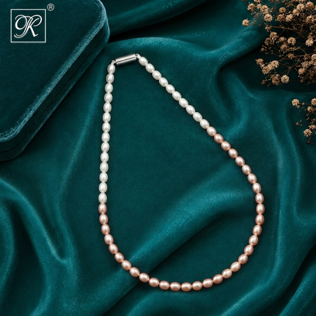 Ivory Glow Classic Pearl String Freshwater | Krishna Pearls and Jewellers
