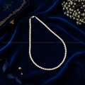 Classic Single-Strand White Freshwater — view 1 — pearl jewellery — Krishna Pearls Hyderabad