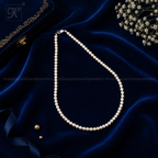 Classic Single-Strand White Freshwater — view 1 — pearl jewellery — Krishna Pearls Hyderabad