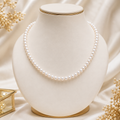 Classic Seed Pearl Necklace – Elegant Pearl Mala for Women | Krishna Pearls and Jewellers