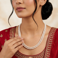 Double-Strand White Pearl String – Classic