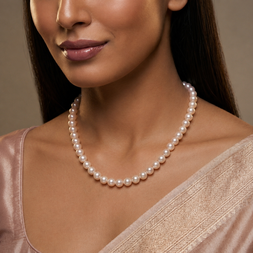 Elegant Single-Strand Large Round