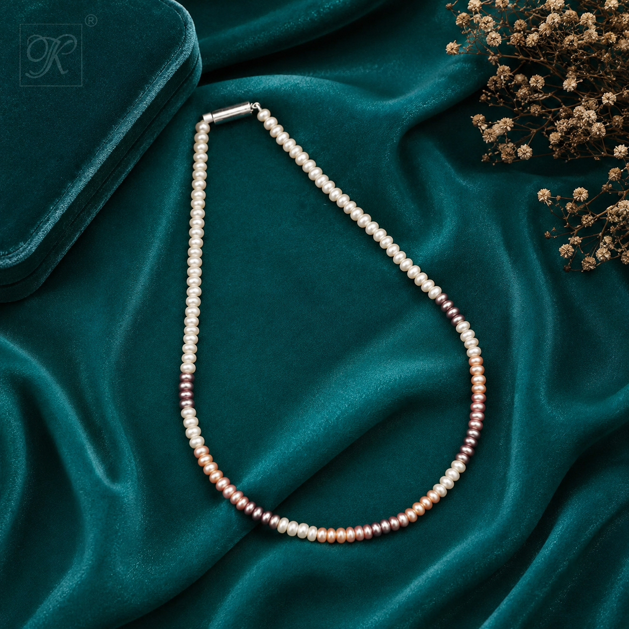 Pastel Elegance Multicolor Pearl String | Krishna Pearls and Jewellers