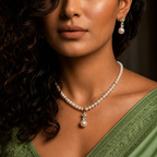 Graceful Elegance Pearl Jewelry Set
