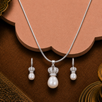 Timeless Teardrop Pearl Elegance Freshwater — view 2 — pearl jewellery — Krishna Pearls Hyderabad