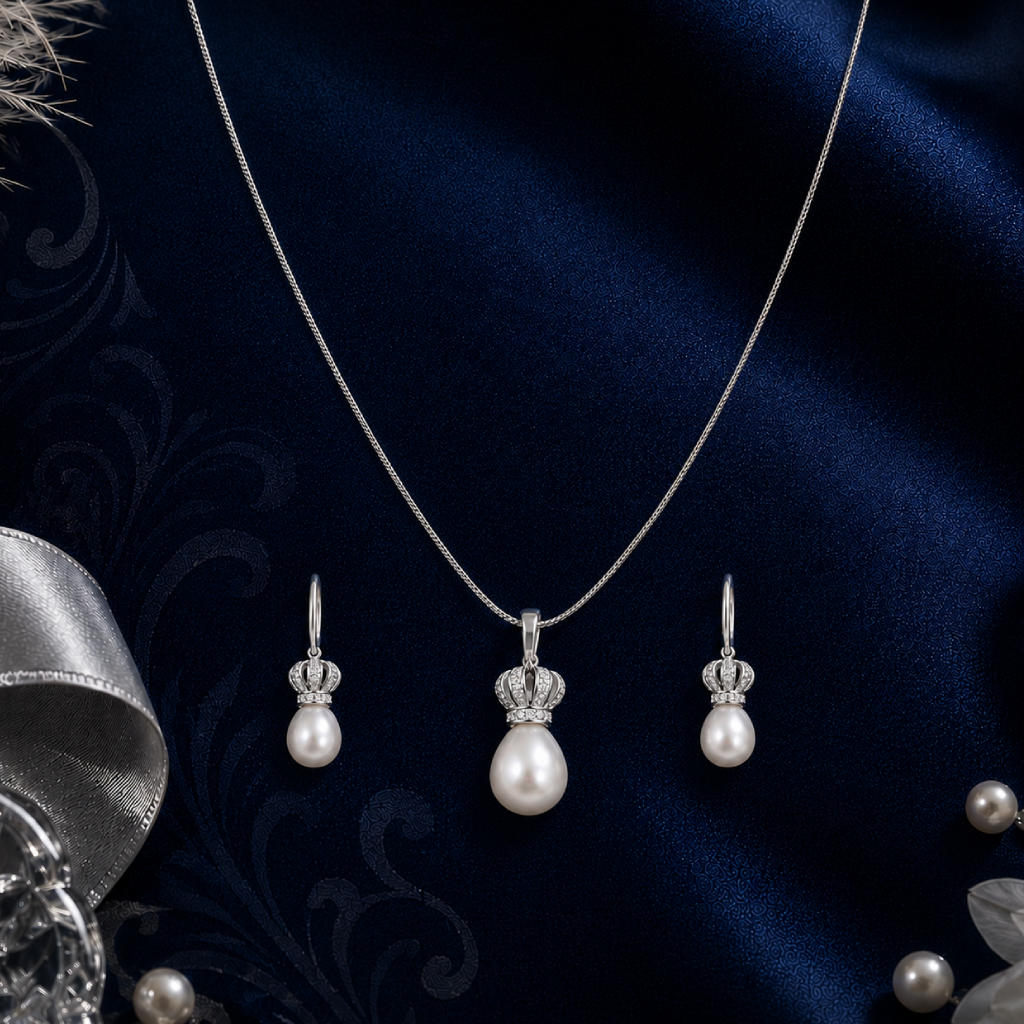 Timeless Teardrop Pearl Elegance Freshwater | Krishna Pearls and Jewellers