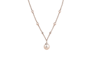 Sterling Silver Pearl Chain Necklace